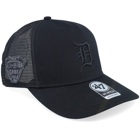 47 Brand - MLB Schwarz trucker Cap - Hatstore Exclusive x Detroit Tigers Coop ASG Sure Shot Mesh Hitch Black Trucker @ Hatstore