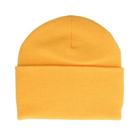 Yupoong - Gul cuff Beanie - Heavyweight Gold Beanie @ Hatstore