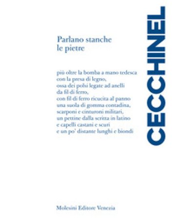 Parlano stanche le pietre. Perché ancora. Le voci di Bardiaga Luciano Cecchinel