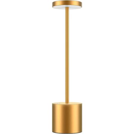 Genopladelig trådløs bordlampe, 6000 mAh udendørs bærbar batteridrevet