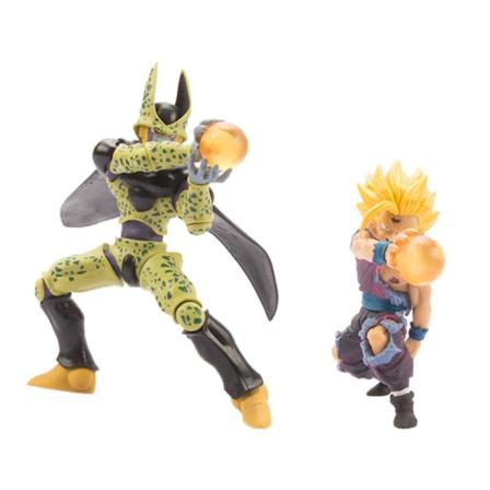 2st/lot Dragon Ball Sun Gohan Cell Action Figur Toy 8 Generation