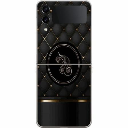 Samsung Galaxy Z Flip4 Premium Skal Luxury Unicorn