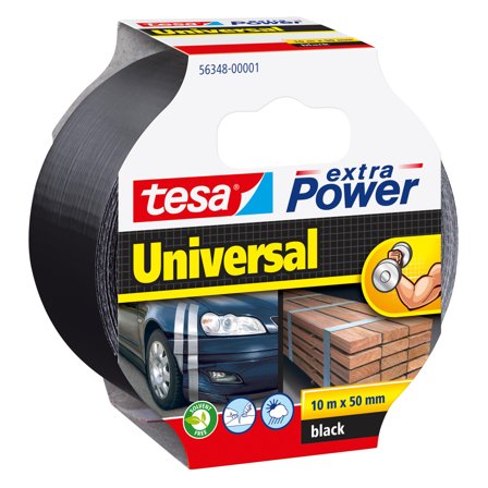 Tesa Tape extra Power universal 50 mm x 10 m black