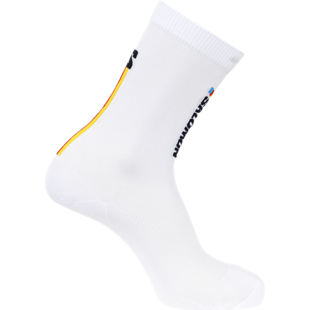 Salomon - Chaussettes Pulse Race Flag Crew - White - 45-47