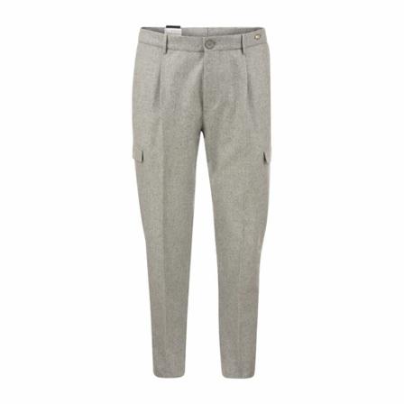 Tagliatore, Skinny Trousers Szary, Mężczyzna, Rozmiar: S