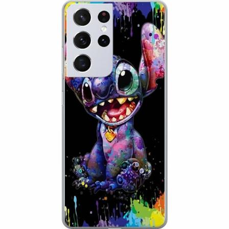 Samsung Galaxy S21 Ultra 5g Genomskinligt Skal Lilo And Stitch