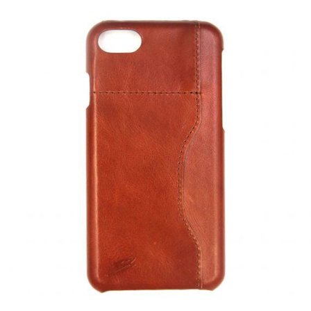 Fitted Leather Case For iPhone 7/8 Light Brown