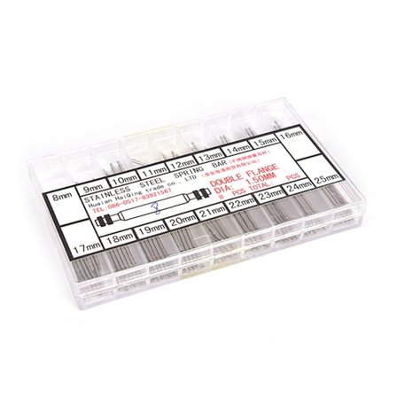8-25mm Watch Band Spring Bars Strap Link Pins Reparasjon Watch Link