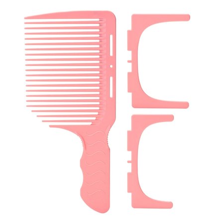 Saks Clippers Over Comb Barber Hair Fade Combs Hårklippeværktøj Frisurekam Flad Top Hårklippekam til Mænd