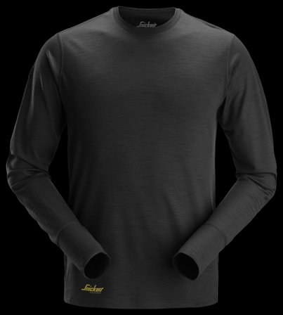 Snickers Workwear 2410-0400 Undertrøye svart XXL, Klær