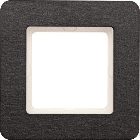 Hager 10116030 Dekkramme for Berker Q.7 1 rom, Strømbrytere & vegguttak