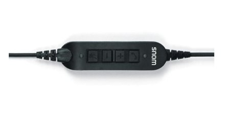 SNOM hodetelefonkabel - lyd / USB - 1.7 m