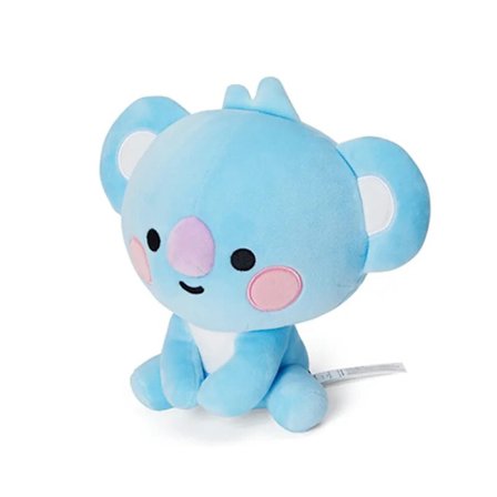 Baby Face plysch leksak nyckelring hänge dekorativ docka tecknad