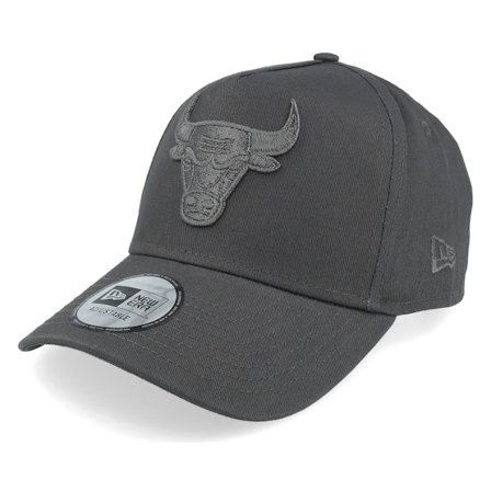 New Era - Gris adjustable Gorra - Chicago Bulls Metallic A-Frame Adjustable @ Hatstore