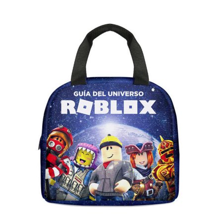 ROBLOX Matboks Lunsjpose Isolert Piknikveske Barn Gave Skole B