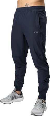 ICANIWILL Men's Mercury Running Pants Men workout trousers Blue XL