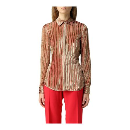 Dsquared2 Long Sleeve Fitted Shirt Rød, Dame Skjorter