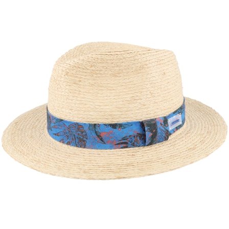 Stetson - Beige straw Hoed - Traveller Raffia Sustainable Beige-55/S @ Hatstore