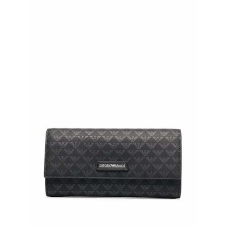 Emporio Armani Wallets & Cardholders Sort, Dame Punge og Kortholder, Størrelse: ONE Size