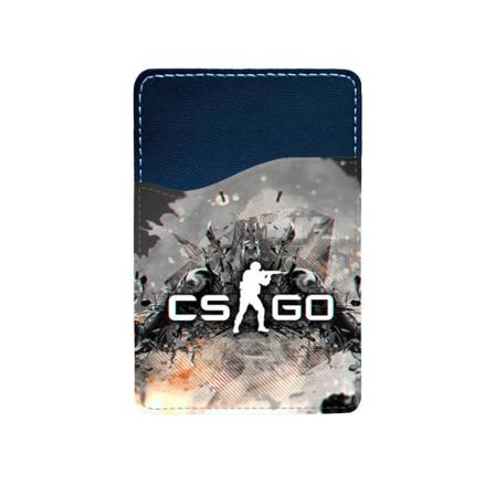 Cs Global Offensive Självhäftande Korthållare För Mobiltelefon Multifärg One Size