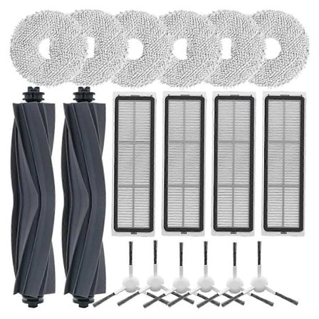 För L10s Ultra / L10s Pro / L10 Ultra för X10+ Dammsugare Huvudsidoborste HEPA-filter Moppdukar