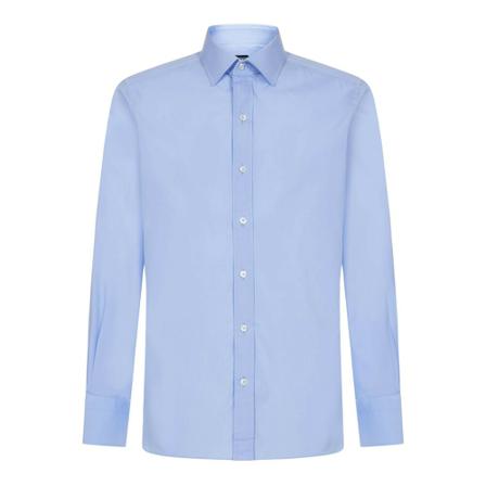 Tom Ford Casual Shirts Blå, Herre Skjorter