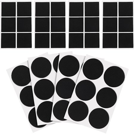 ING 48 Halkskydd Möbelkuddar - 46mm - Filtstolsben - Självhäftande Gummikudde - Golvskydd