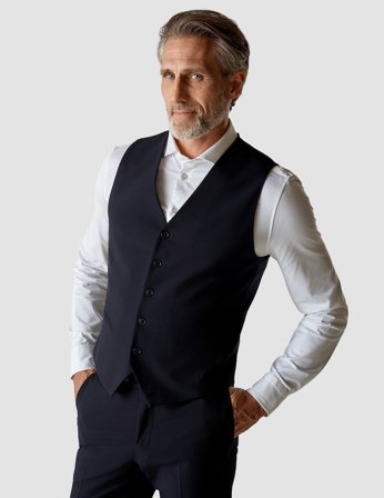 Shaping New Tomorrow - Essential Vest - Midnight Blue - Herre - Størrelse XXXL