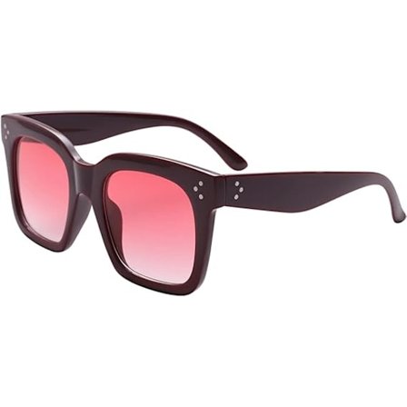 Vintage Dam Överdimensionerade Solglasögon Designer Lyx Fyrkantiga Solglasögon UV400 Skydd Platt Lins