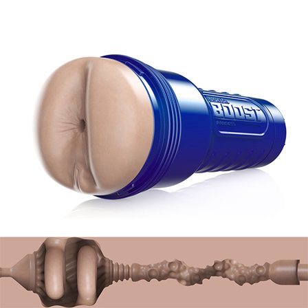 Fleshlight: BOOST BLAST LIGHT MEDIUM FLESH - Sexleker Vuxen: Fleshlight, penisring, hylser & pumper