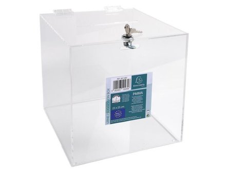 Exacompta Förslagslåda transparent - Lyreco - Kontorsmaterial - Till skrivbordet - Brevkorgar tillbehör