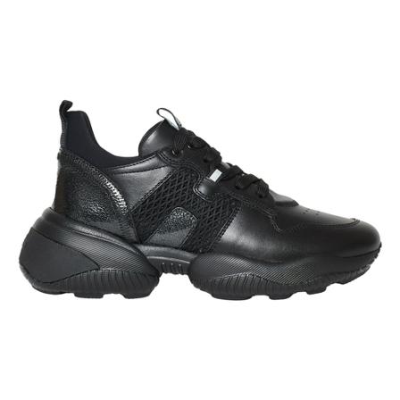 Hogan Sneakers Interaction , Zwart , Dames , Maat: 36 EU