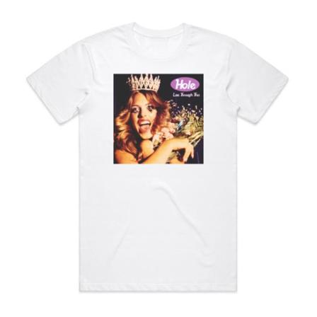 Hole Live Through This Album Cover T-Shirt Vit L