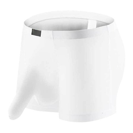 Herreunderbukser Boxershorts Bløde Åndbare Underbukser Boxers Elefant Næsetrusser Ensfarvet