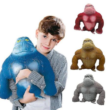 Maxi Baba Orangutang Squeeze Vent Dukke Stress Relief Klemmelegetøj Gray