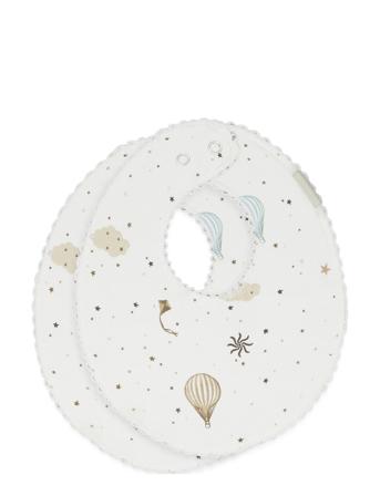 Bib, Teething Jersey, 2 Pack Baby & Maternity Care & Hygiene Dry Bibs Valkoinen Cam Cam Copenhagen
