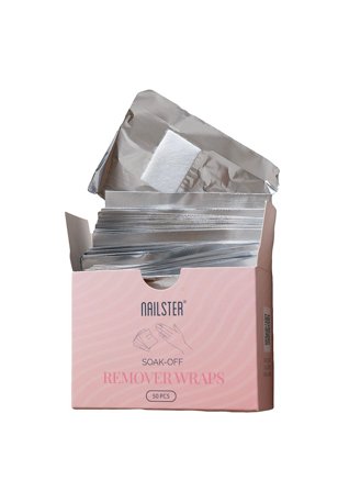 Nailster Nailster Remover Wrap for Soak Off, Makeup, Gelénegle, Aftagning