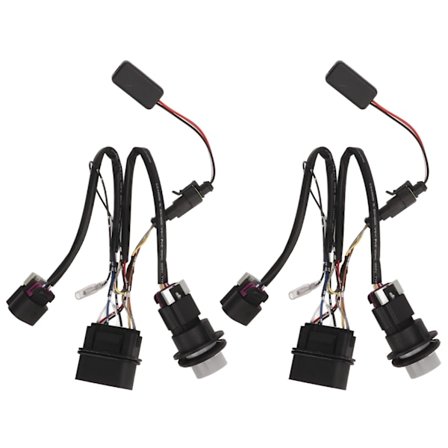 Dodge Ram 1500 2500 3500 Forlygtekonverteringssæt - Stødsikkert og fleksibelt (2 stk.)