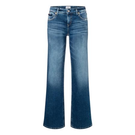 Cambio Wide Jeans Blå, Dame, Størrelse: L L33
