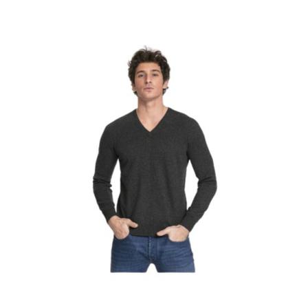 Gran Sasso, Knitwear Grijs, Heren, Maat:M