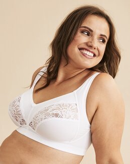 BH uten bøyle Meadow Hvit - D85 - Swegmark