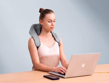 Naipo oFree massasjeapparat med varme - Japansk Shiatsu massasjeteknikk