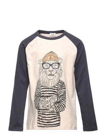 Albinus - T-Shirt T-shirts Long-sleeved T-shirts Multi/mönstrad Hust & Claire