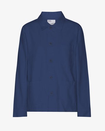 Organic Workwear Jacket - Marine Blue - Female - 2XL
