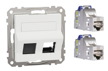 Schneider Electric Exxact Keskiölevy datapistorasiaan, valkoinen, Tietokoneet & internet