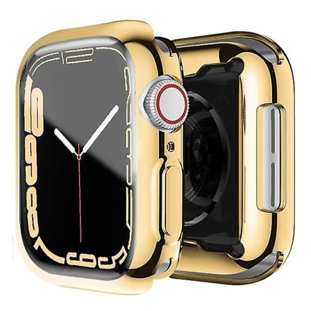 Skärmskydd för Apple Watch Case 45 mm 41 mm 44 mm 40 mm 42 mm Tillbehör All-around Tpu Bumper Cover Series 7 8 4 6 Se 5 3