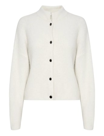 Alphagz Short Cardigan Noos White Gestuz