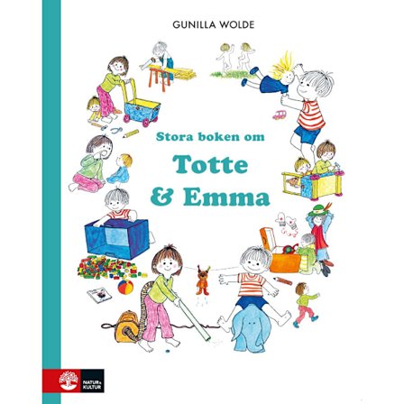 Stora boken om Totte och Emma (inbunden)