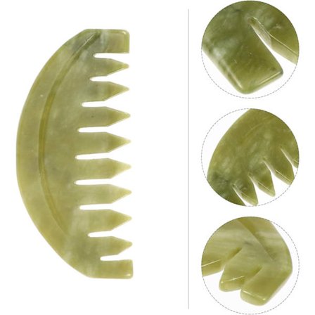 1 Stk Grøn Kam Skrab Kam Massage Kam Hovedmassage Kam