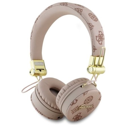 Guess Bluetooth ENC GUBH70EPOSMW Ruskea/ruskea Peony Script pyöreät kuulokkeet